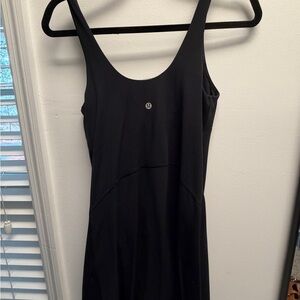 lululemon athletica Classic Black Midi Dress